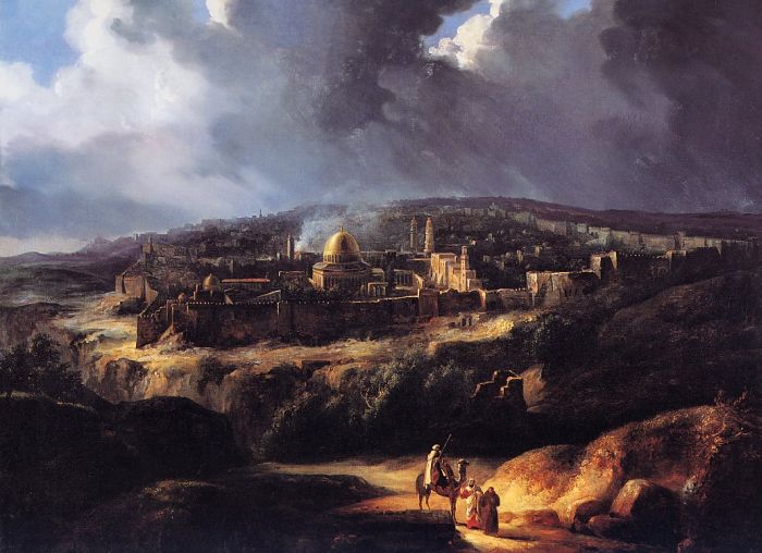 View of Jerusalem from the Valley of Jehoshaphat, 1825

Painting Reproductions